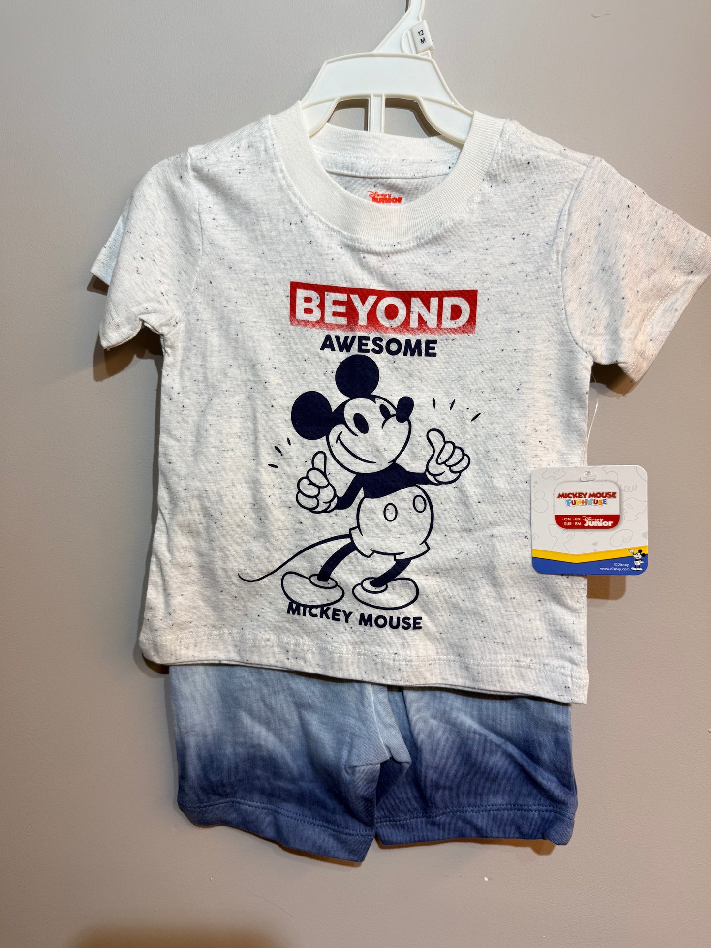 Children's Mickey Mouse 2 Piece Cloud Nine Stores