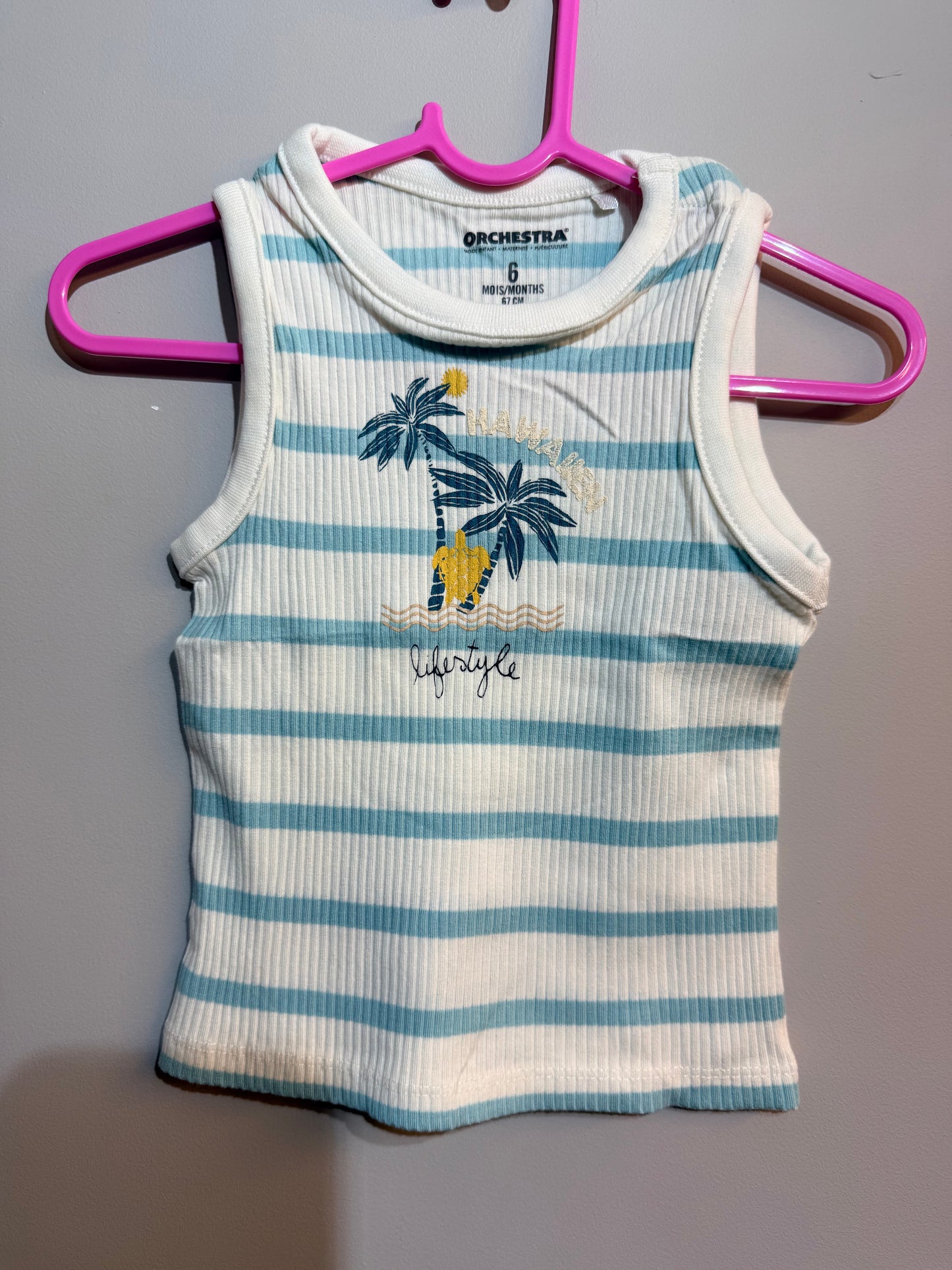 Children's Strip Tank Top Cloud Nine Stores