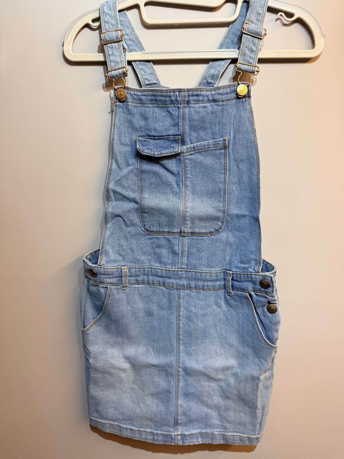 Children's Dungarees Dress Cloud Nine Stores