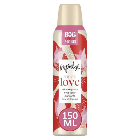 Impulse Truelove Body Spray Deodorant 150ml - Cloud Nine Stores