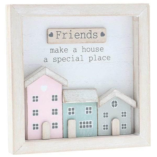 Love Lane Hanging Wall Plaque Friends - Cloud Nine Stores