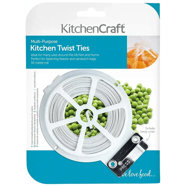 TWIST TIE DISPENSER AND CUTTER - KITCHEN CRAFT - Cloud Nine Stores