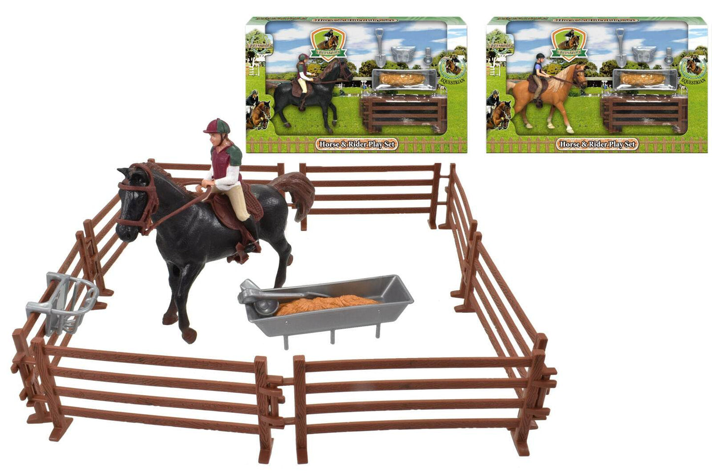 Horse & Rider Playset by Kandy Toys - Cloud Nine Stores