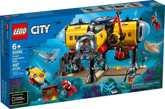 LEGO 60265 City Oceans Exploration Base (Retired Set) - Cloud Nine Stores