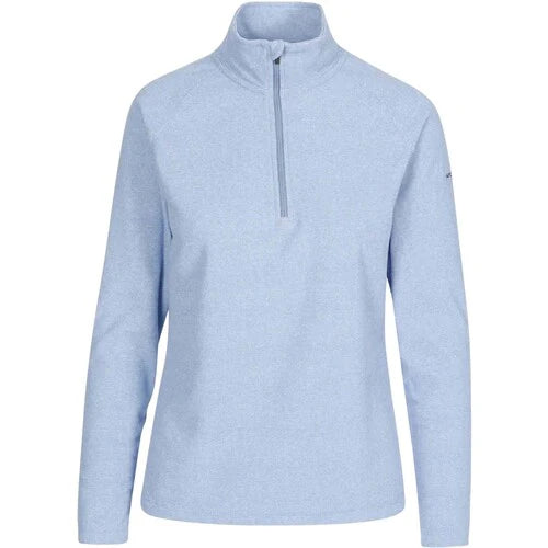 Ladies Trespass Fleece Pullover Meadows - Danim Blue