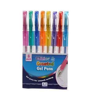 8 ANKER GLITTER - SCENTED GEL PENS - Cloud Nine Stores