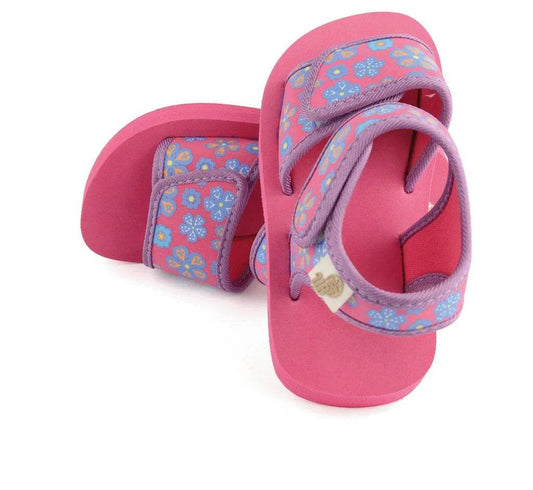 Urban Beach Pink Flower Sandals - Cloud Nine Stores