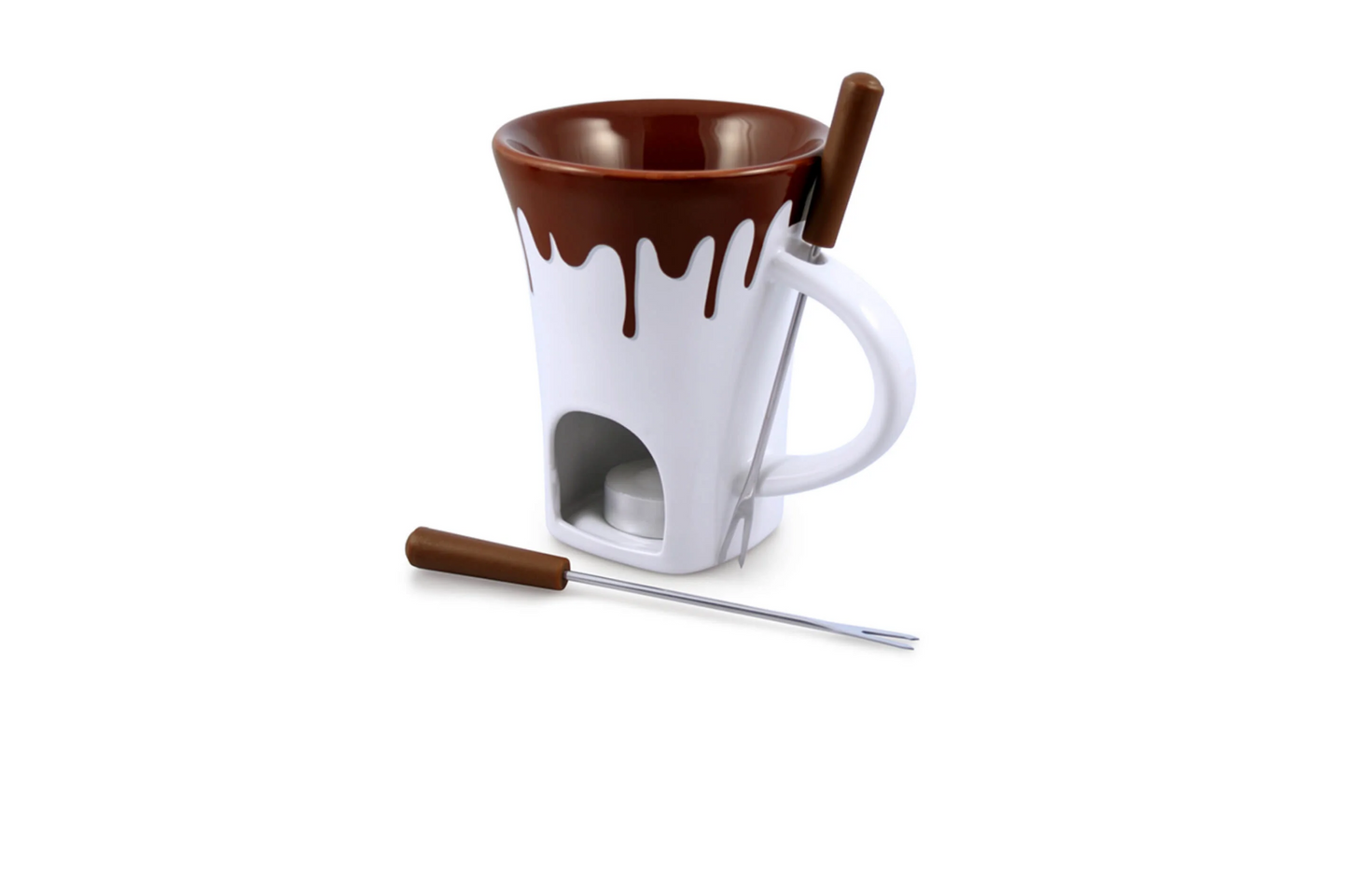 Chocolate Fondue Mug set - Swissmar Nostalgia
