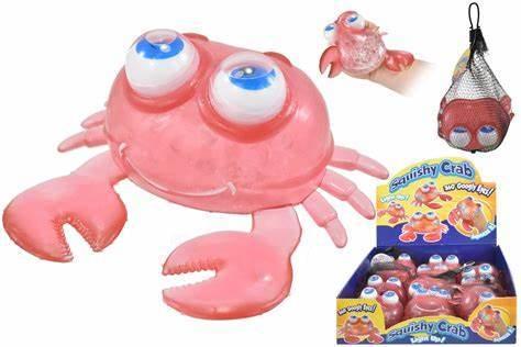 Light Up Squishy Crab - Cloud Nine Stores