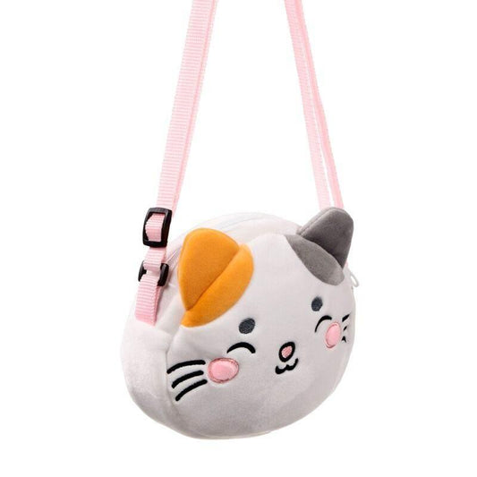 Lola the Cat Adoramals Crossbody Plush Shoulder Bag - Cloud Nine Stores