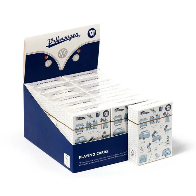 Explore More Volkswagen VW T1 Camper Bus Standard Playing Card Deck - Cloud Nine Stores Cloud Nine Stores