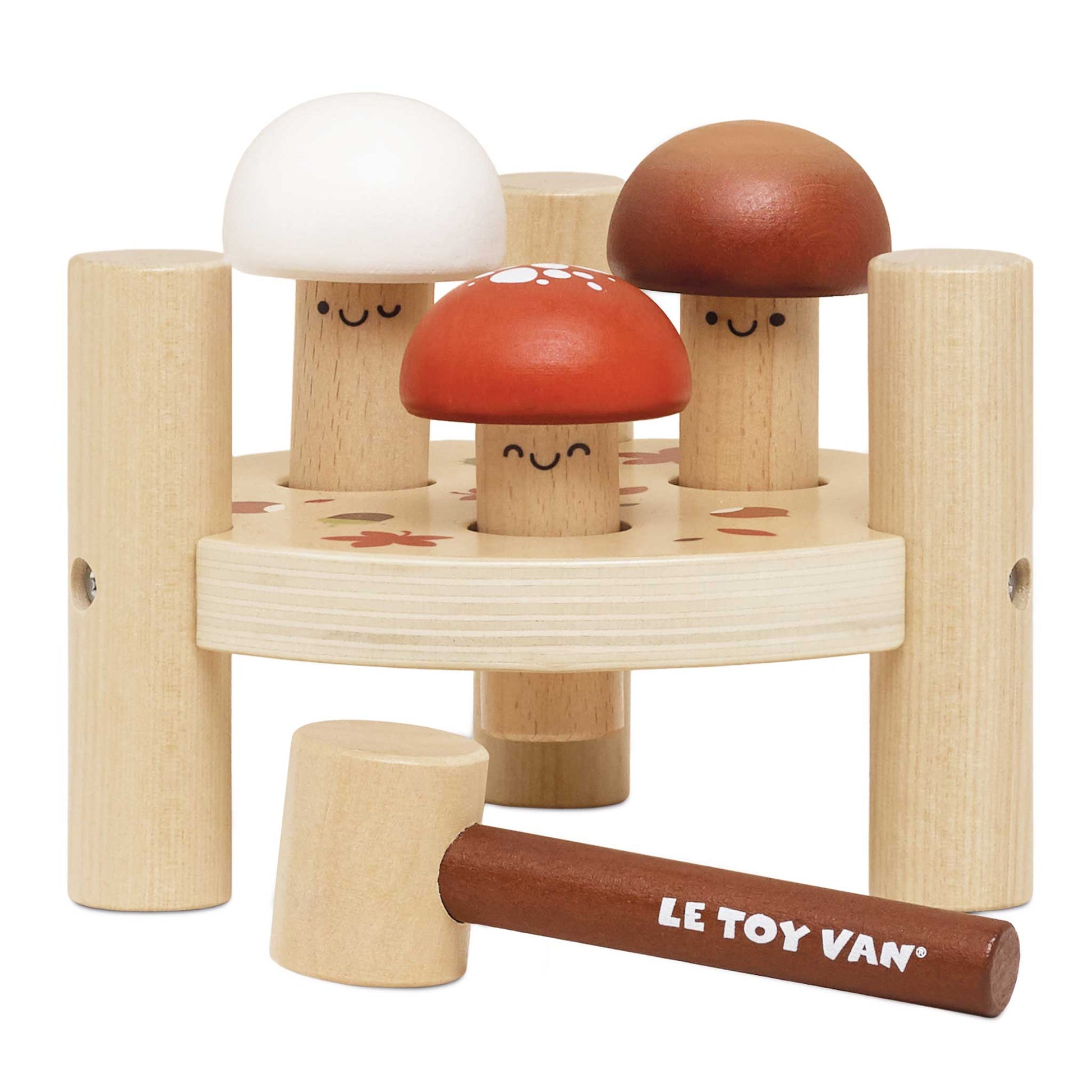 Le Toy Van - Woodland Mushroom Hammer Game - Cloud Nine Stores