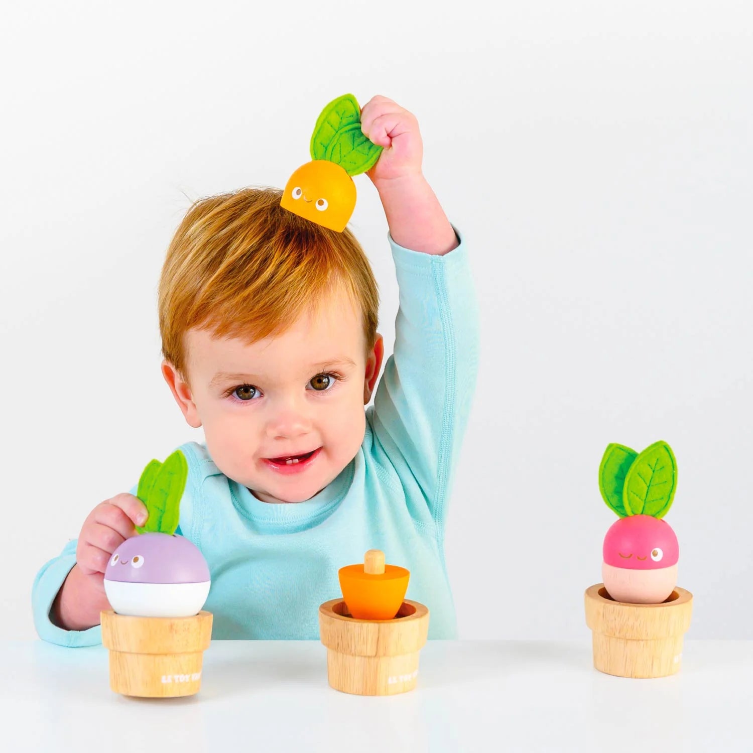 Le Toy Van - Stacking Wooden Veggies - Cloud Nine Stores