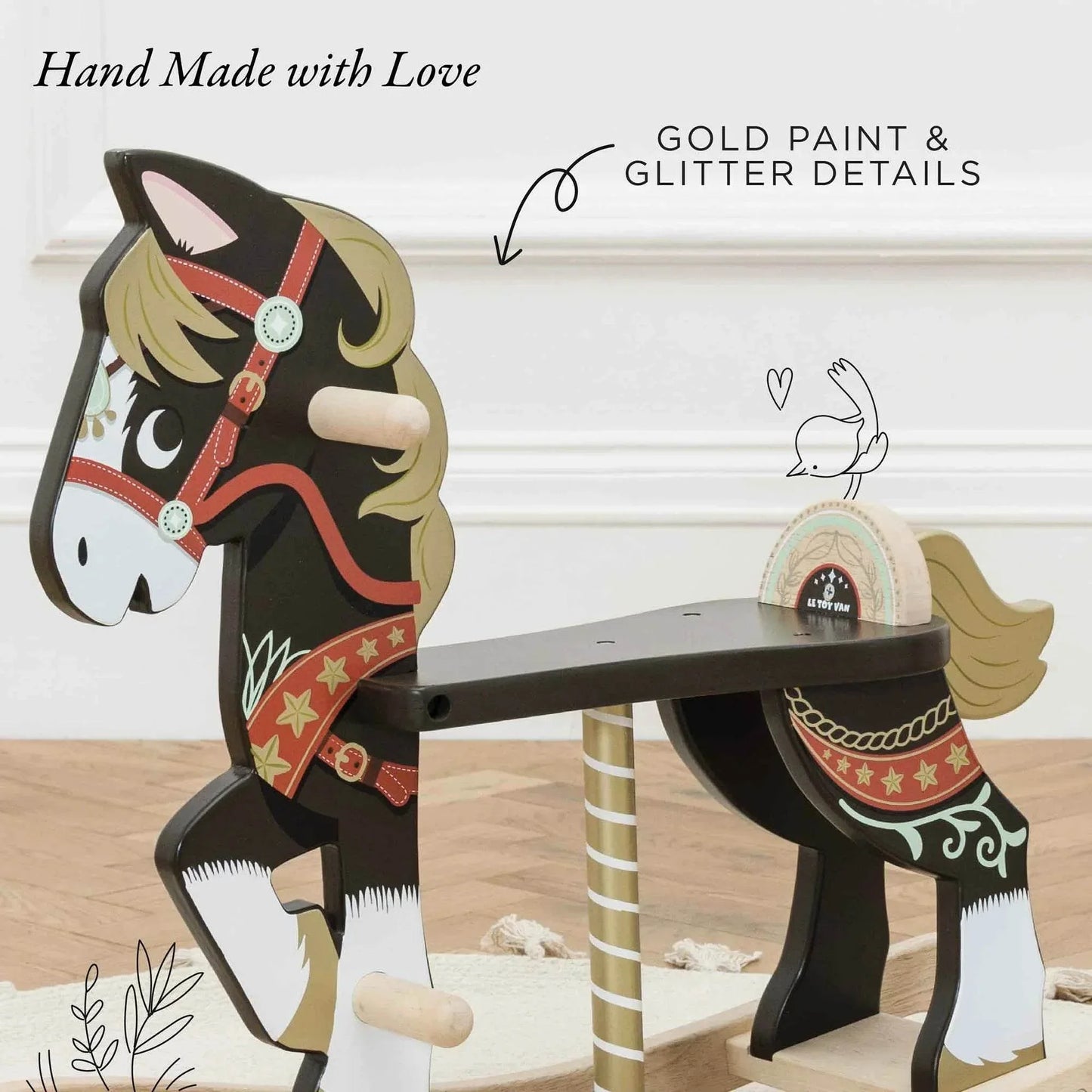Classic Wooden Rocking Horse - Le Toy Van - Cloud Nine Stores