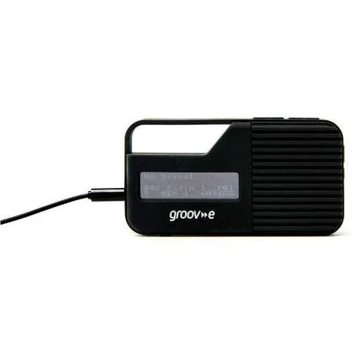 Groove GVDR01/BK Dab/Fm Digital Radio - Black - Cloud Nine Stores