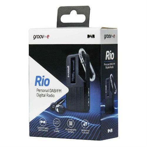 Groove GVDR01/BK Dab/Fm Digital Radio - Black - Cloud Nine Stores