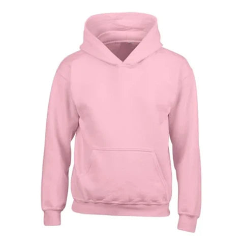 Children's Urban Road Plain Hoodie - Pink
