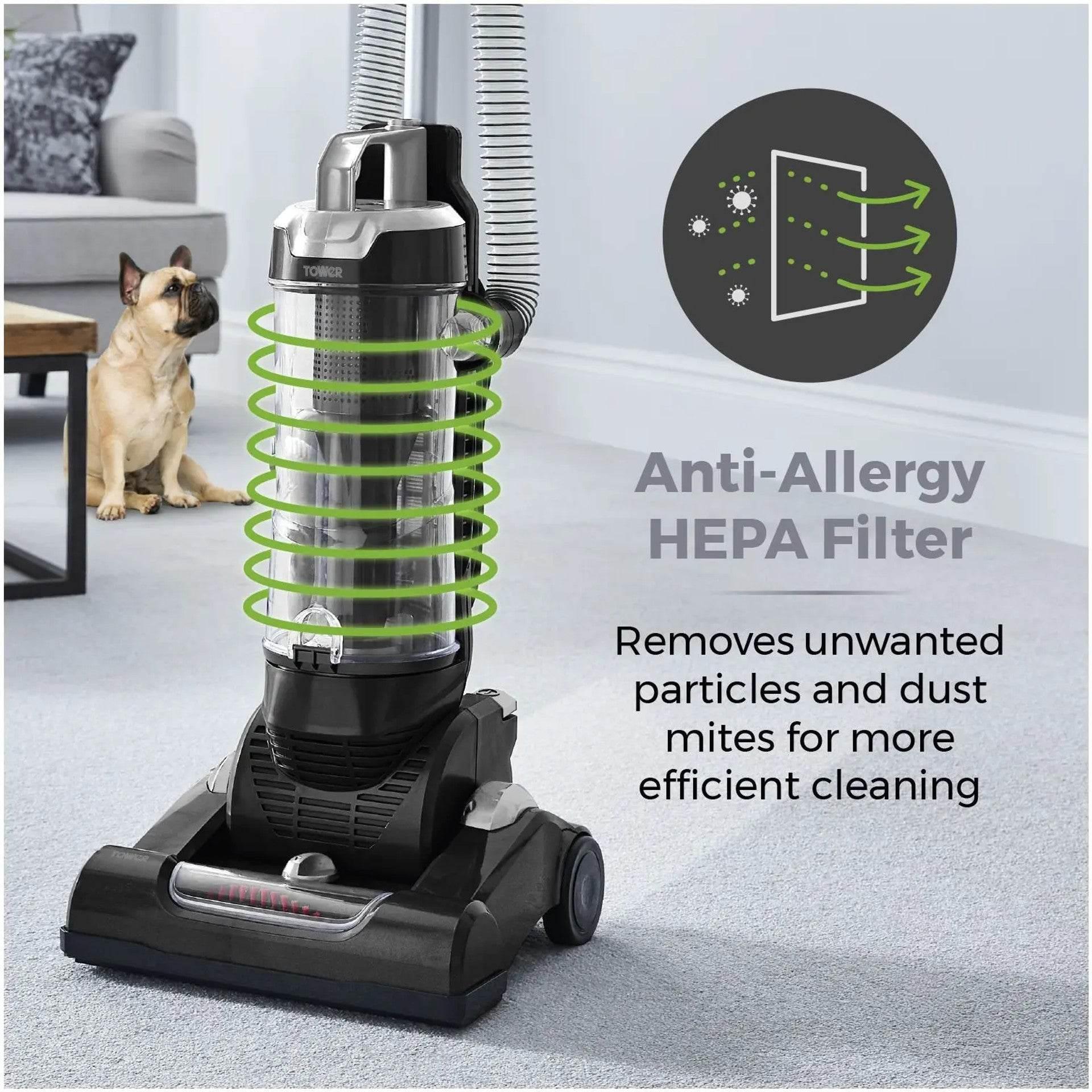 TOWER RXP30PET Upright Bagless Vacuum - Cloud Nine Stores