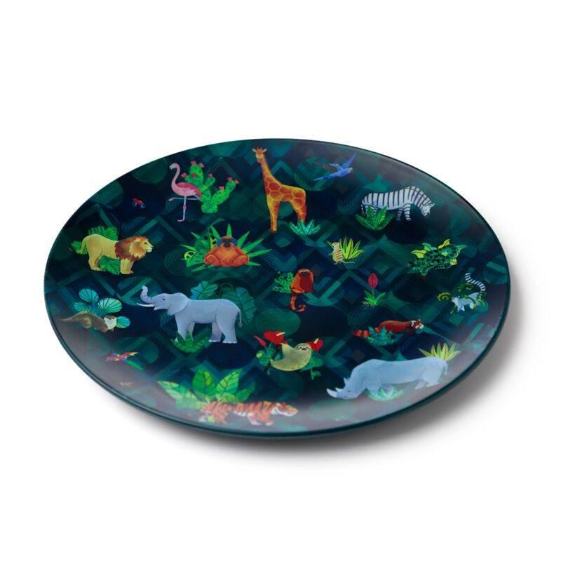 Animal Kingdom Set of 4 RPET Picnic Plates - Cloud Nine Stores