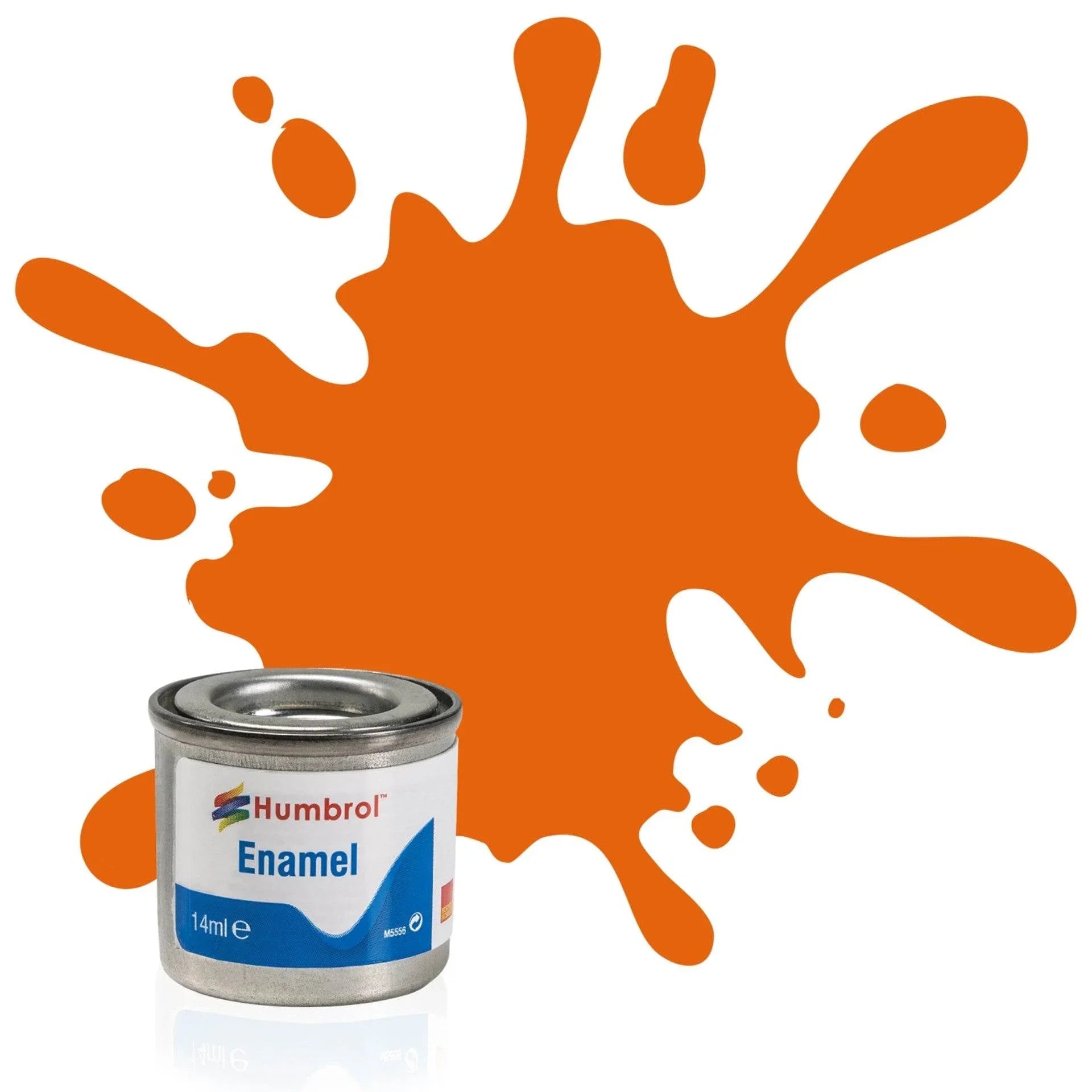 Humbrol No 18 Enamel Gloss Orange 14ml - Cloud Nine Stores