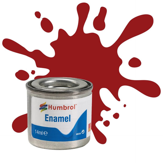 Humbrol No 20 Enamel Gloss Crimson 14ml - Cloud Nine Stores