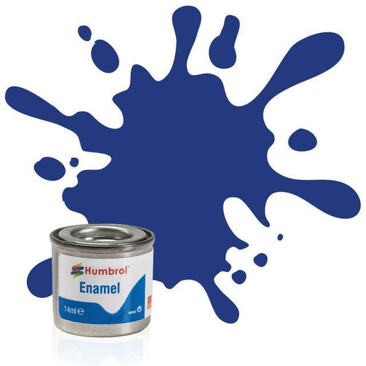 Humbrol No 25 Enamel Matt Blue 14ml - Cloud Nine Stores