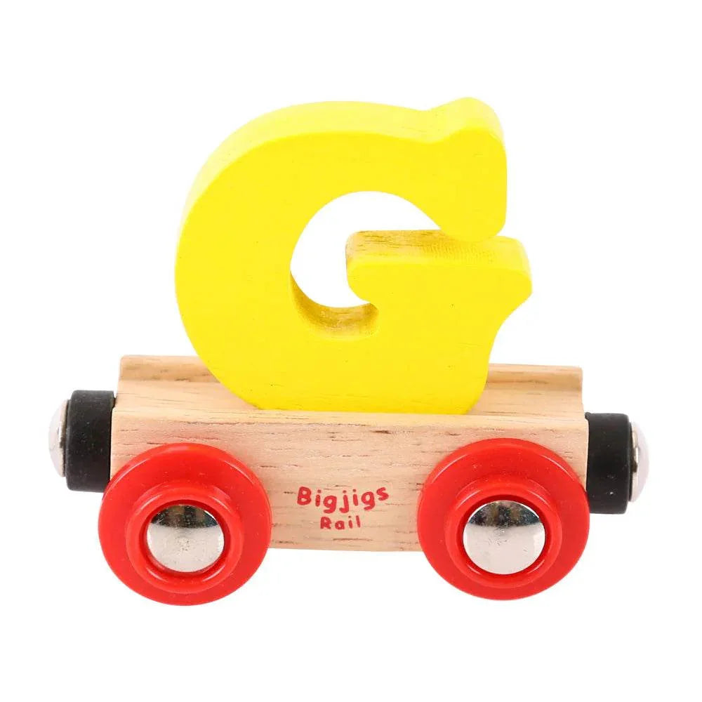 Bigjigs Letter Train - G - Cloud Nine Stores
