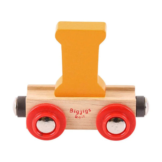 Bigjigs Letter Train - I - Cloud Nine Stores