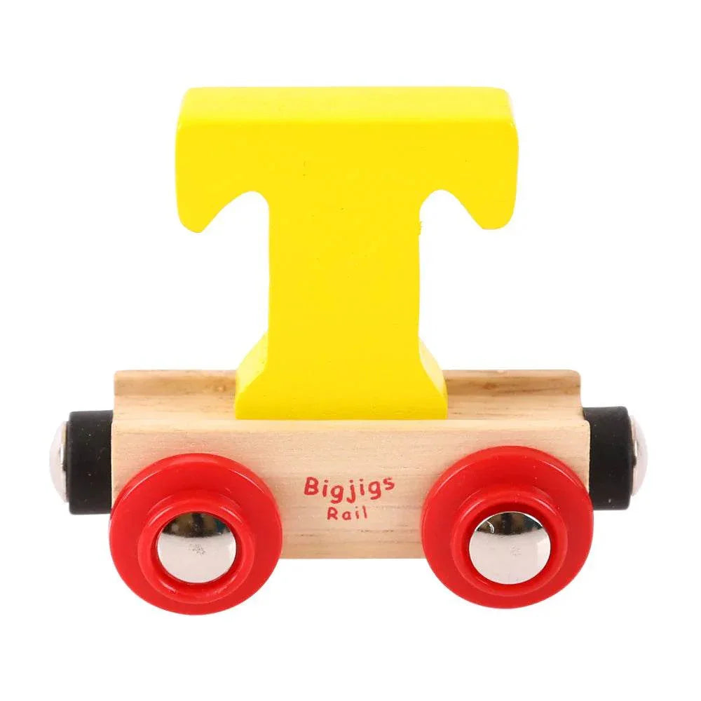 Bigjigs Letter Train - T - Cloud Nine Stores