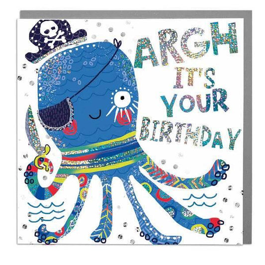 Octopus Happy Birthday - Cloud Nine Stores