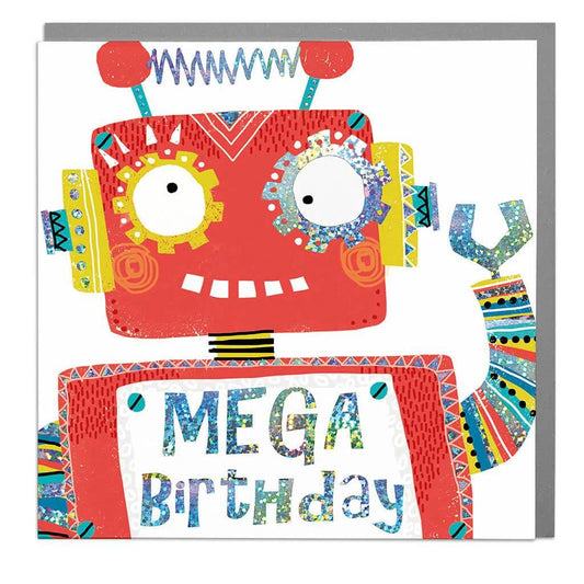 Robot Happy Birthday Card - Cloud Nine Stores