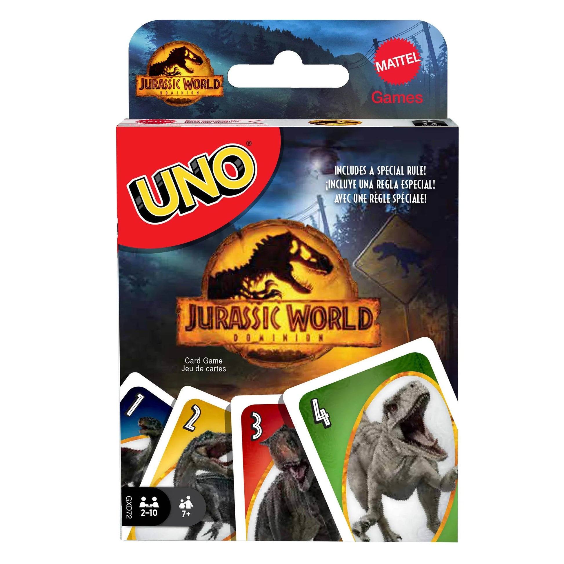 UNO Jurassic World Dominion - Cloud Nine Stores