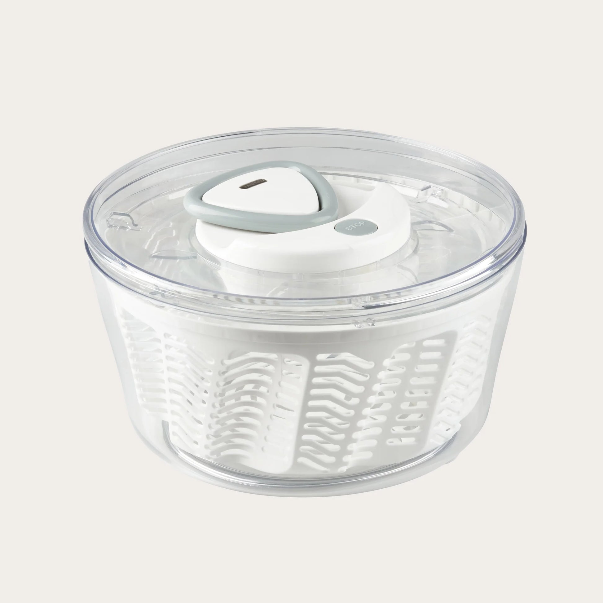 Easy Spin 2 Salad Spinner Large - White