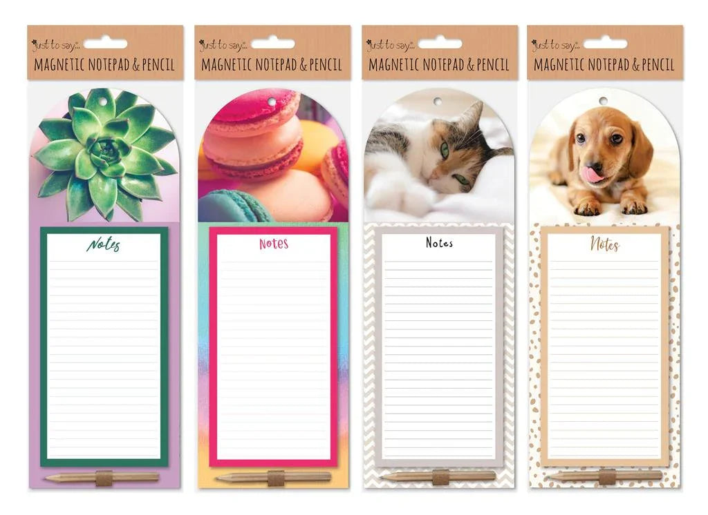 Magnetic Notepad And Pencil - Cloud Nine Stores