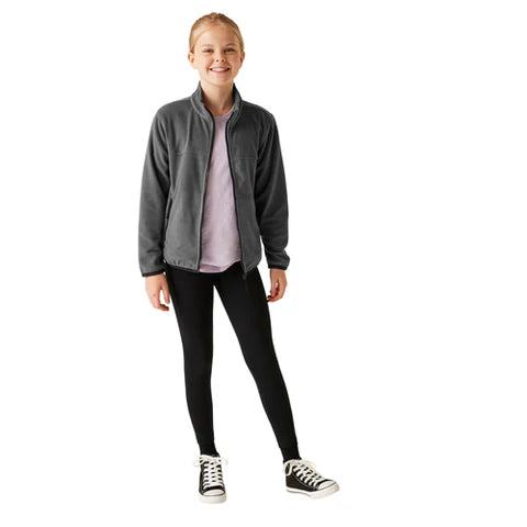 Regatta Junior Microfleece Jacket - Seal Grey