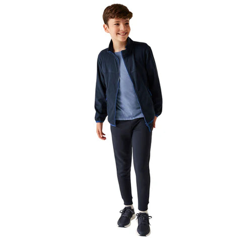 Regatta Junior Microfleece Jacket - Navy Cloud Nine Stores