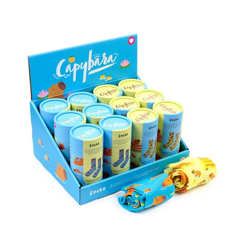 Capybara Socks in a Tube - Cloud Nine Stores Cloud Nine Stores