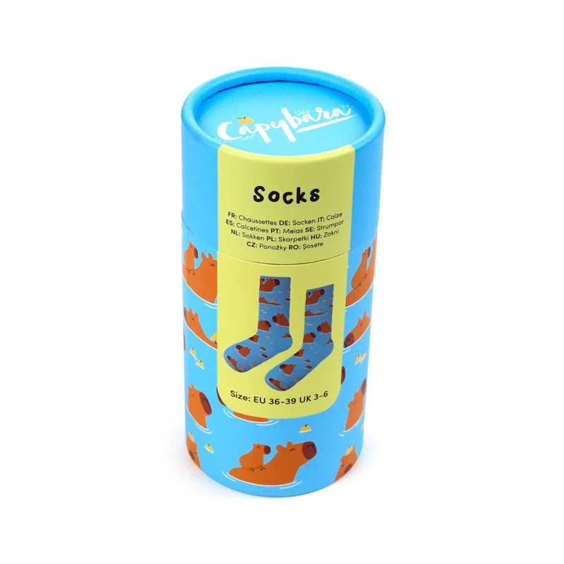 Capybara Socks in a Tube - Cloud Nine Stores
