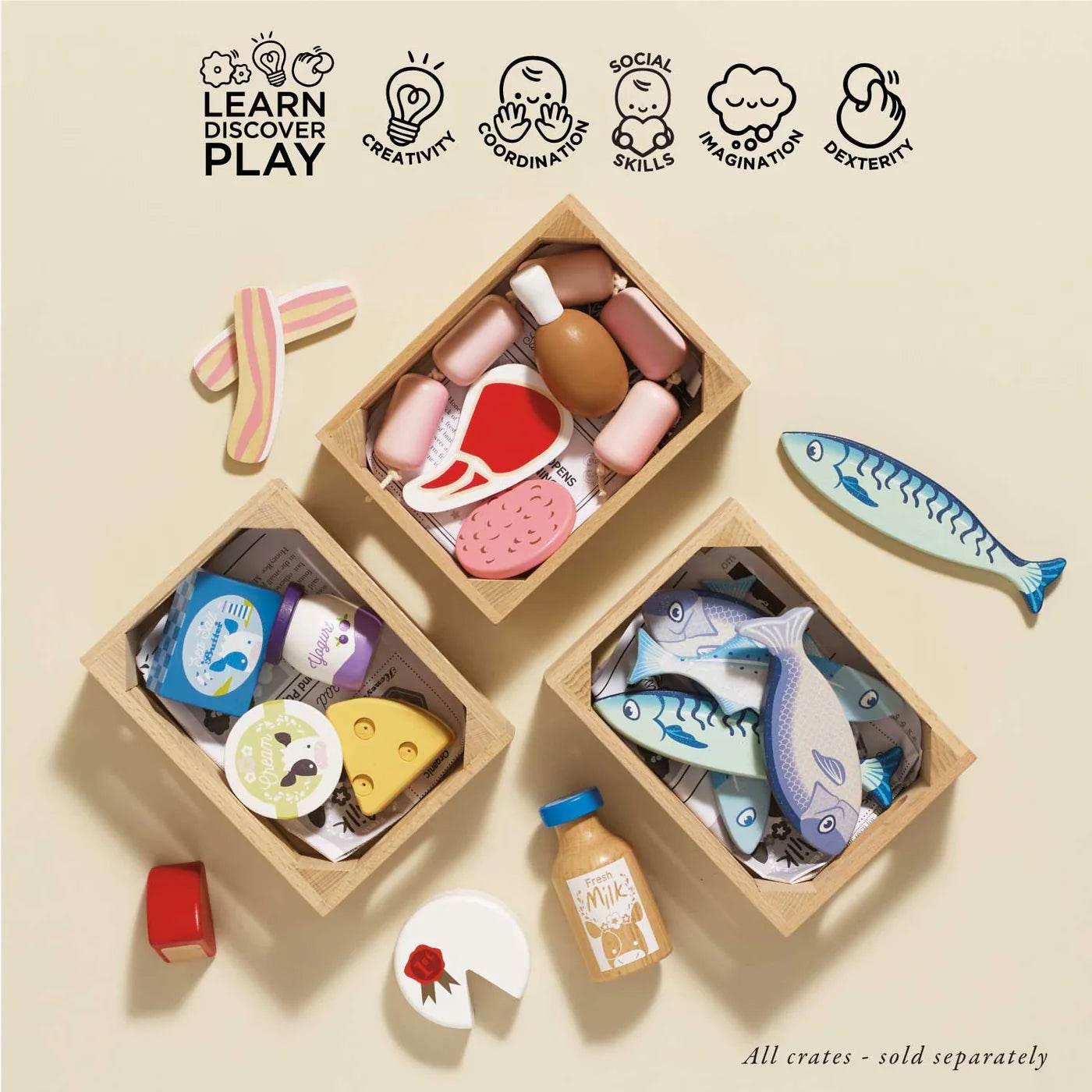 Baker's Market Crate - Le Toy Van - Cloud Nine Stores
