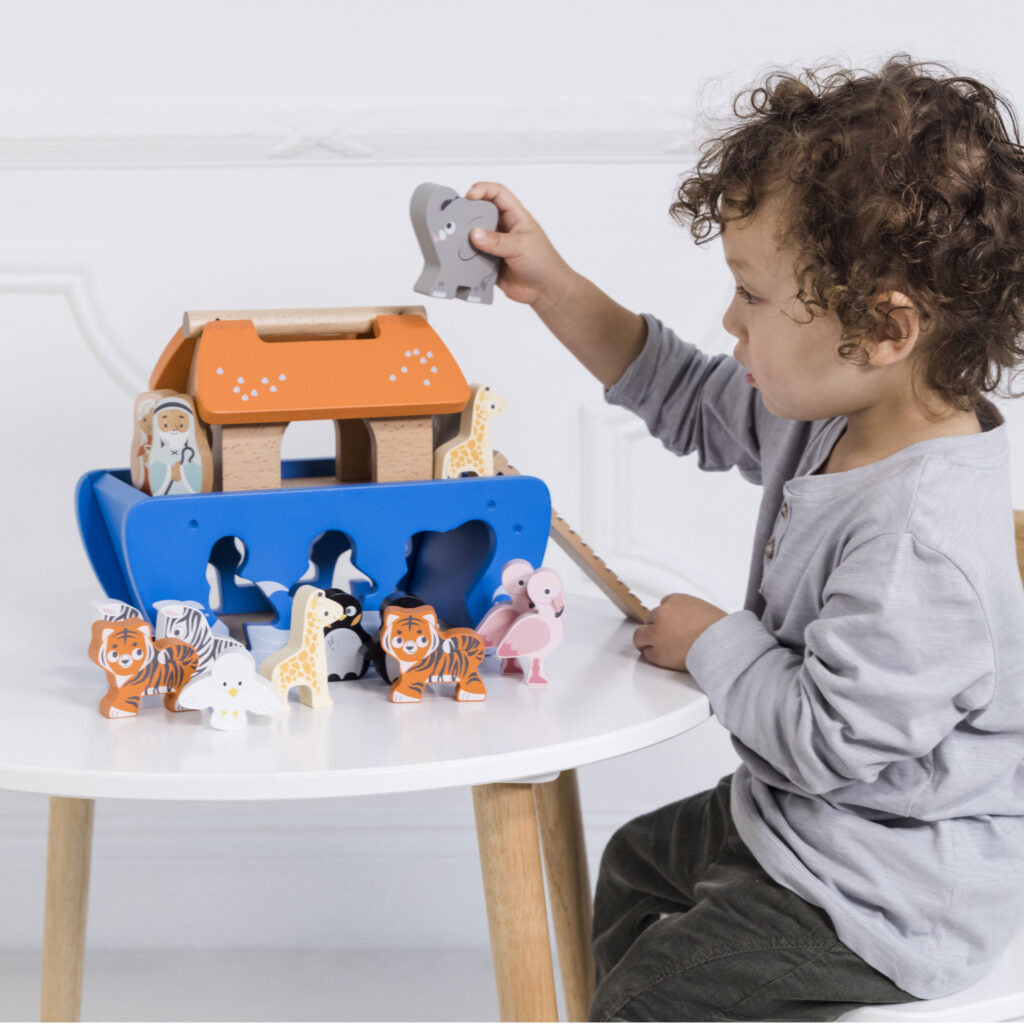 Le Toy Van - Noah's Ark & Animals Shape Sorter - Cloud Nine Stores