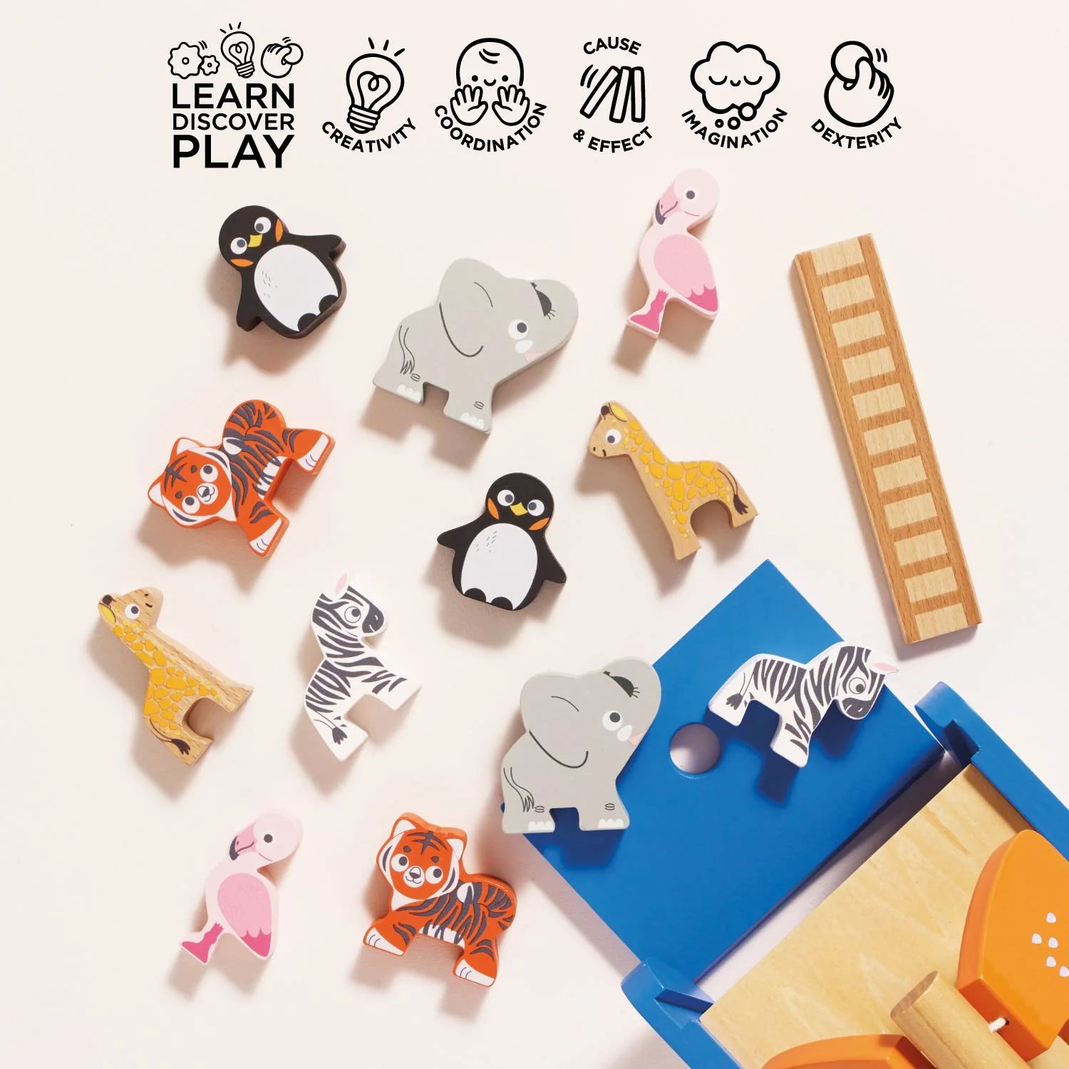 Le Toy Van - Noah's Ark & Animals Shape Sorter - Cloud Nine Stores