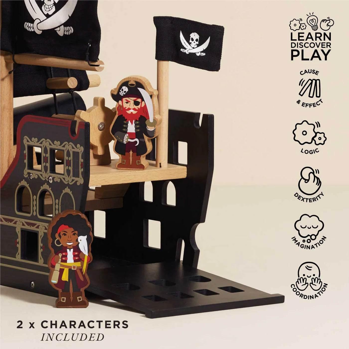Barbarossa Pirate Ship - Le Toy Van - Cloud Nine Stores