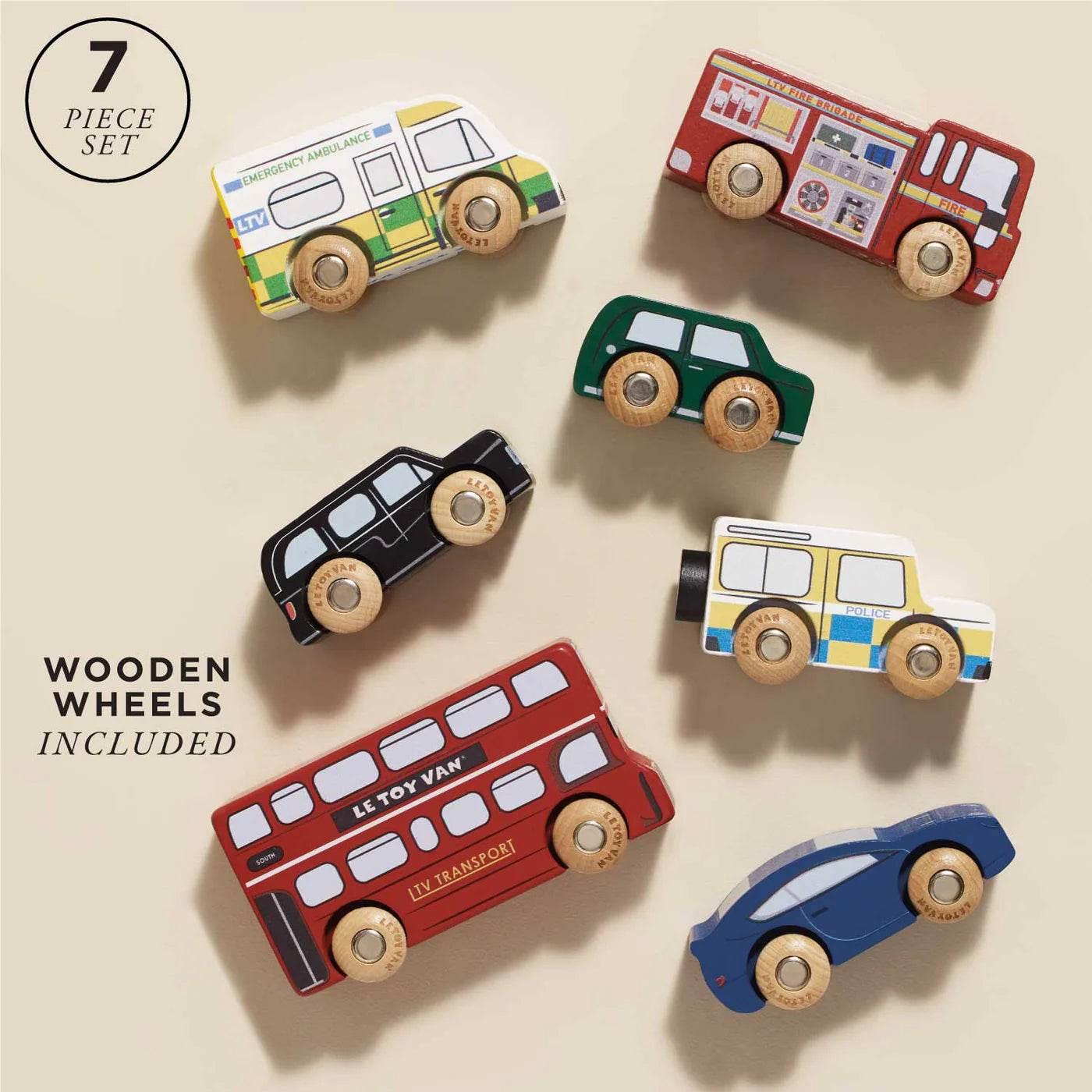 London Car Set - Le Toy Van - Cloud Nine Stores