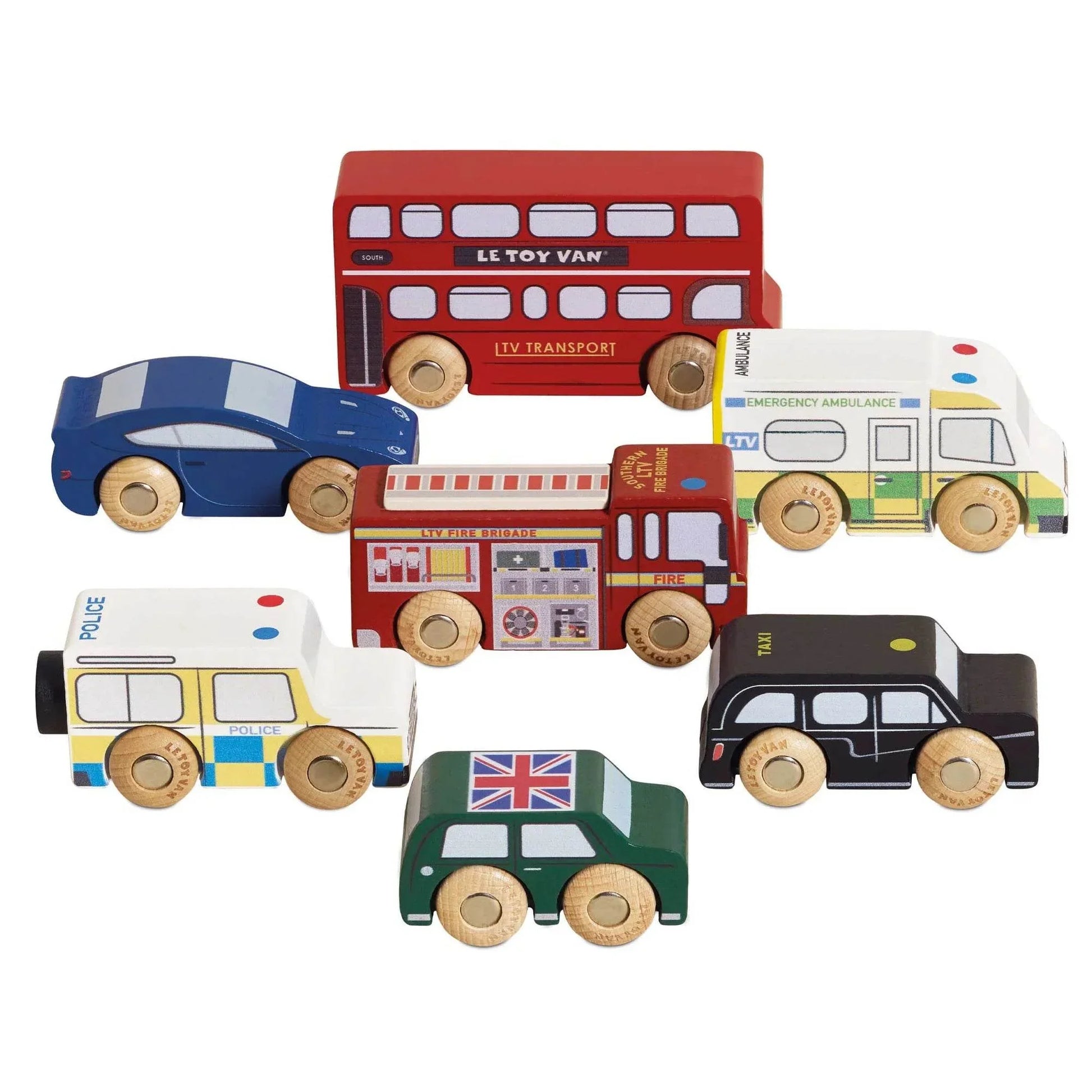 London Car Set - Le Toy Van - Cloud Nine Stores