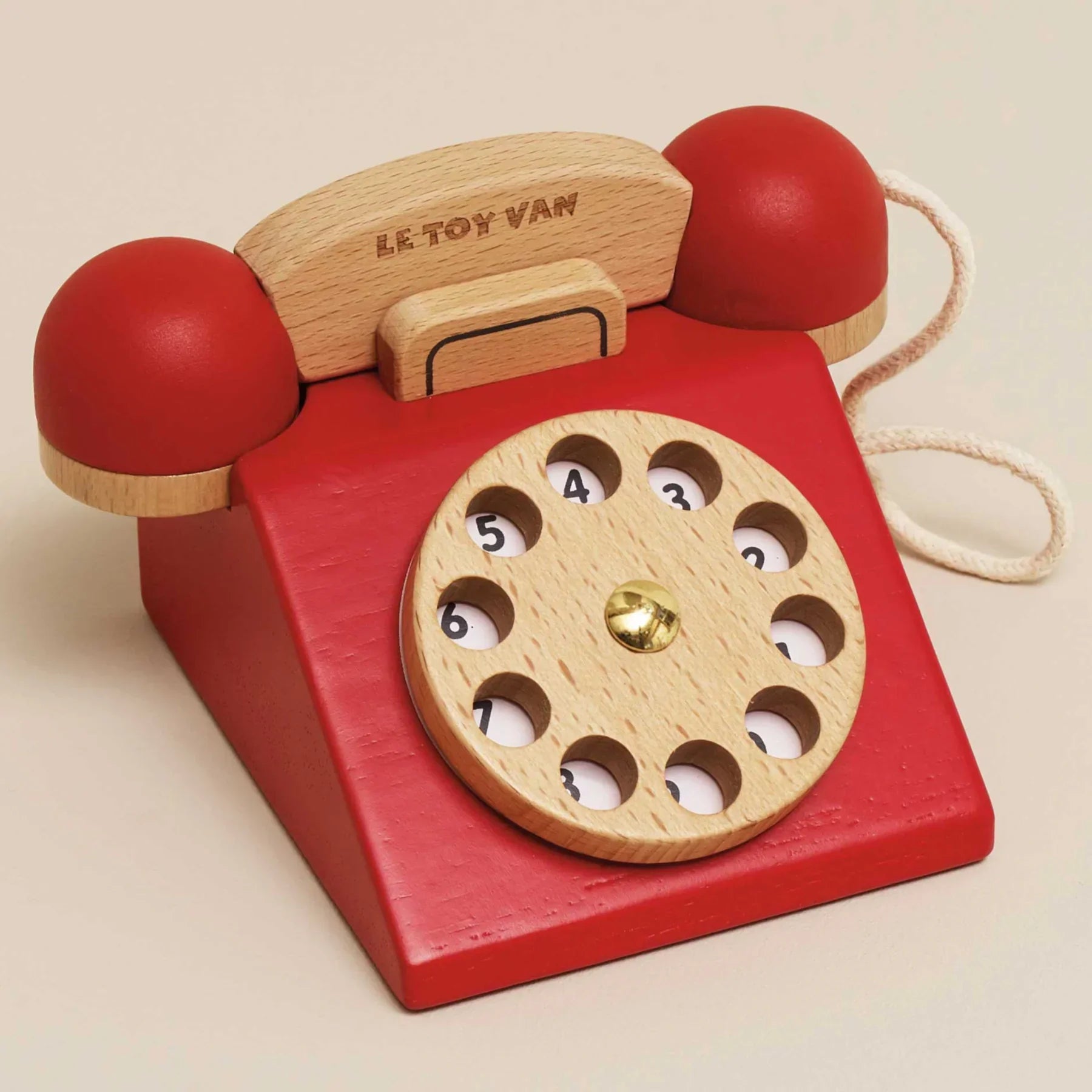 Vintage Wooden Phone - Le Toy Van - Cloud Nine Stores