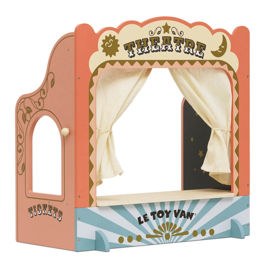 Le Toy Van - Tabletop Puppet Wooden Theatre - Cloud Nine Stores