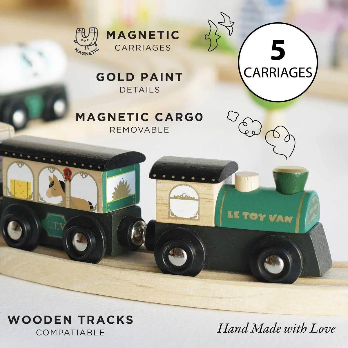 Great Green Train - Le Toy Van - Cloud Nine Stores
