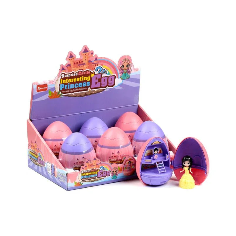 Princess Castle Surprise Egg Shaped Mini Pocket World Toy - Cloud Nine Stores Cloud Nine Stores