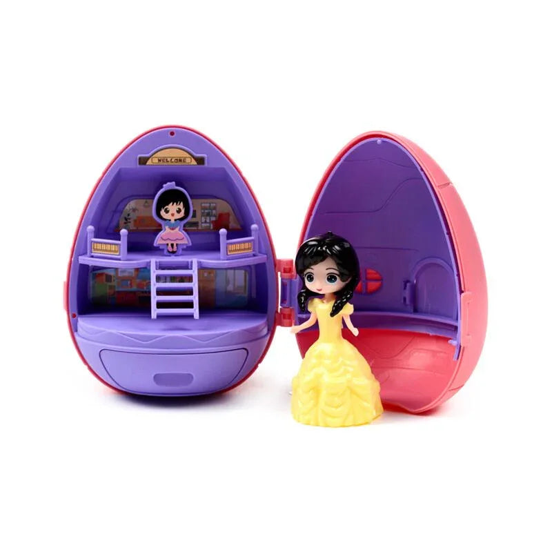 Princess Castle Surprise Egg Shaped Mini Pocket World Toy - Cloud Nine Stores