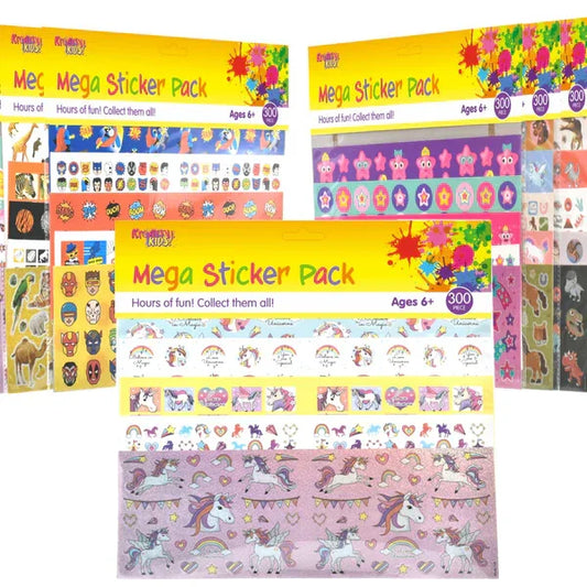 Mega 300 Pcs Sticker Pack - Cloud Nine Stores